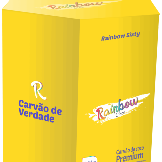 Carvão Rainbow Sixty 1kg